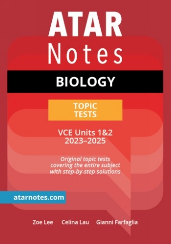ATAR Notes Topic Tests: VCE Biology 1&2 (2023-2025)